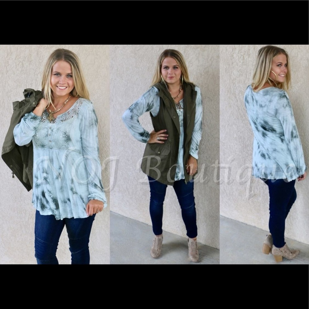 Crochet Charisma Tie-Dye Top